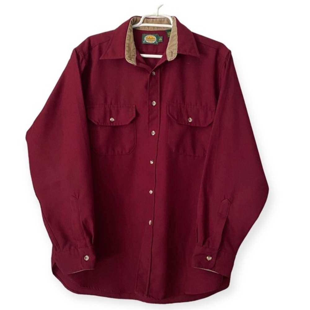 Cabela’s Shirt Mens Size Large Reg LongSleeve Button Down‎ Pockets Collar…